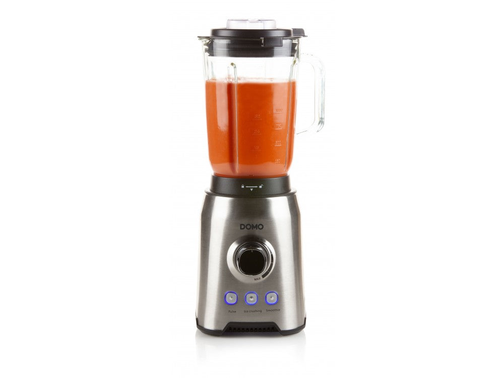 DOMO Blender 1000W 1.5L Glass Jar – 6 Blades 20,000 rpm, Variable Speed, 3 Programs – view 8