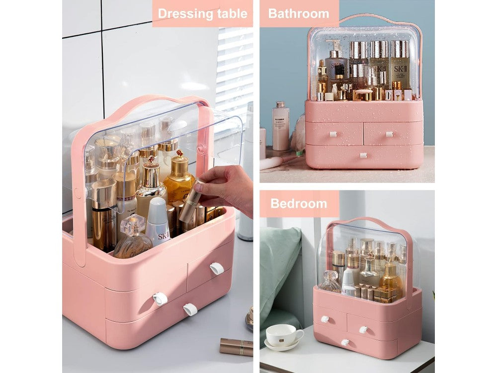 AJ Cosmetics & Jewelry Storage Organizer 34x26cm – Light Peach – view 8