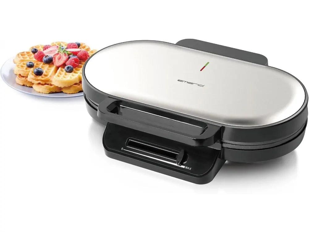 Emerio Heart-Shape Waffle Maker 1200W with Adjustable Temperature for 10 Waffles – BPA-Free – view 8