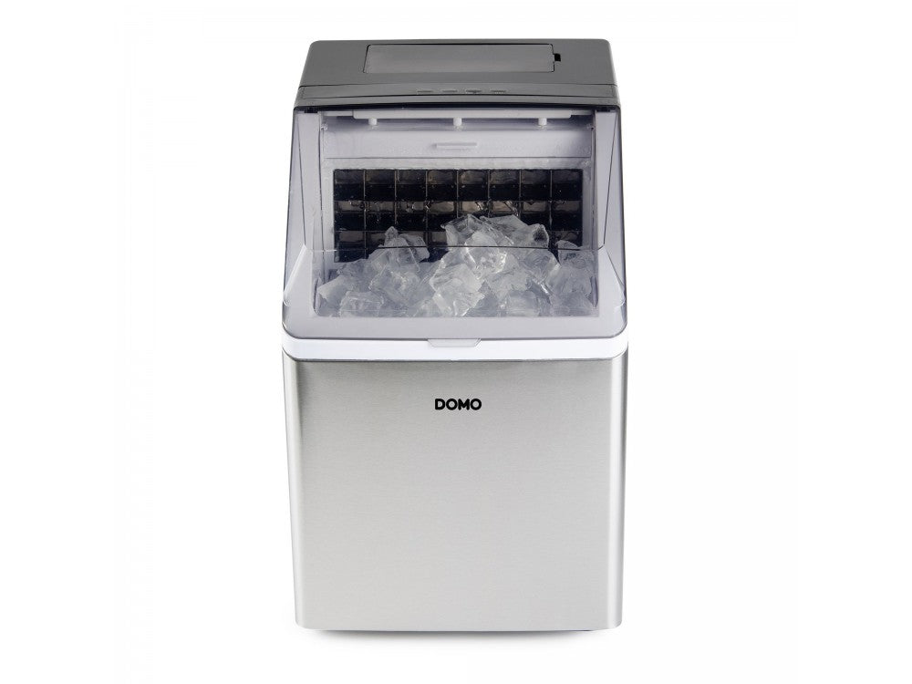 DOMO DO9301IB Ice Cube Maker – 20kg/24h, 3.2L Tank, 3 Cube Sizes, LED Display – view 8
