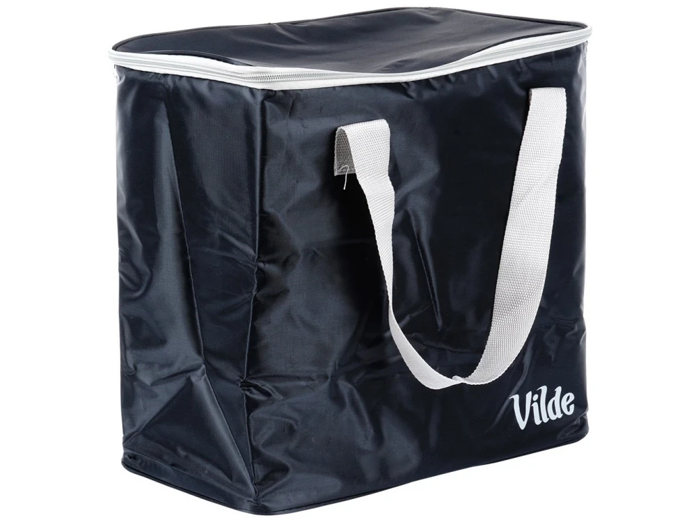 Vilde Cooler Bag 30L Insulated Shoulder Bag – Waterproof, 38.5×21.5×36cm, Black – view 8