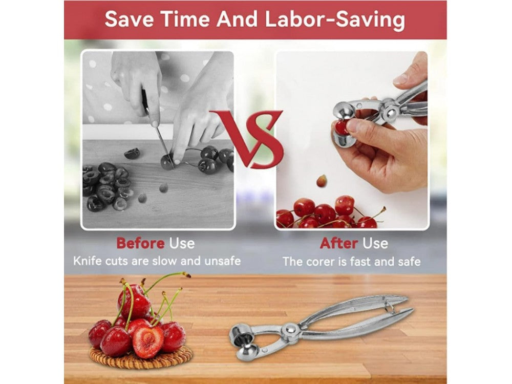 AJ Cherry & Olive Pitter Tool – Seed Remover with Collection Reservoir – view 8