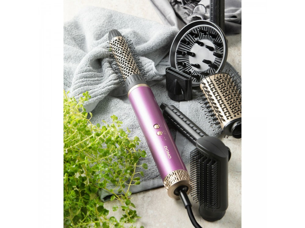 DOMO Multistyler 7-in-1 Electric Air Brush 1500W – Straightener, Curler, Diffuser – view 9