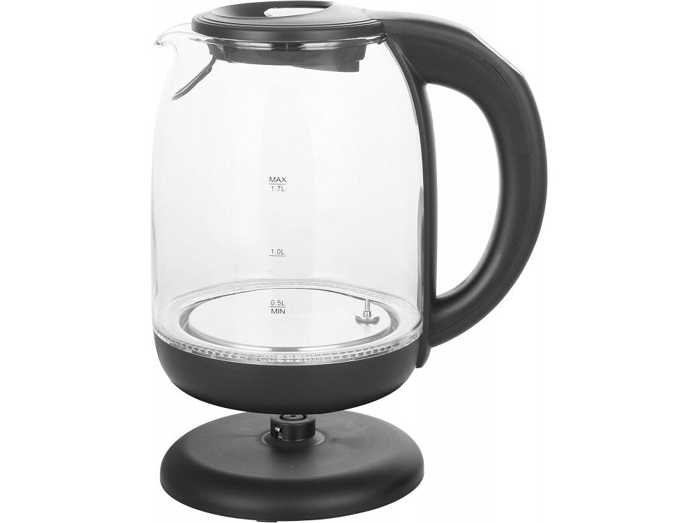 Emerio Glass Kettle 1.7L 2200W – LED, Temperature Selector 60-100°C, BPA-free – view 9