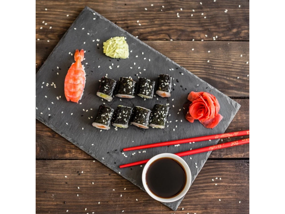 Vilde Natural Slate Stone Serving Tray 30×20cm – view 10
