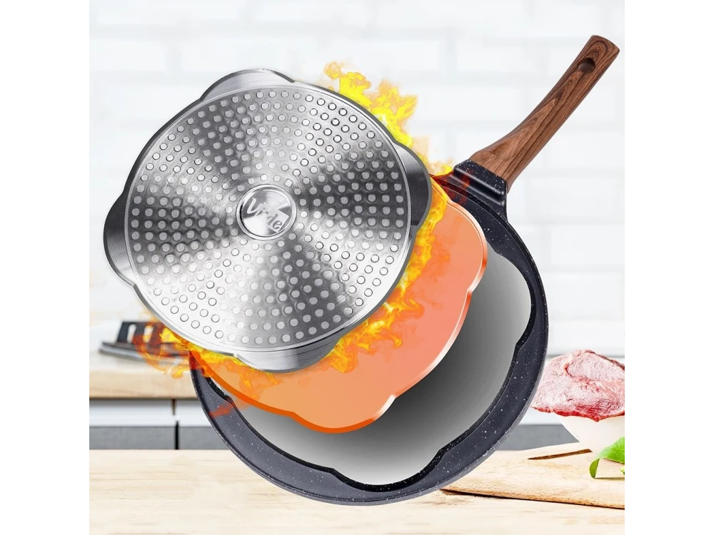 Vilde Premium Four-Cup Egg Pan 26cm – Granite Non-Stick, Induction-Ready – view 10