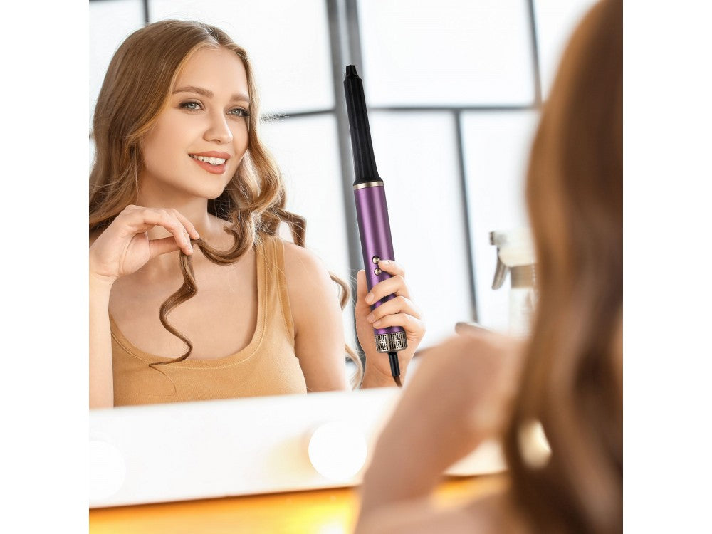 DOMO Multistyler 7-in-1 Electric Air Brush 1500W – Straightener, Curler, Diffuser – view 10