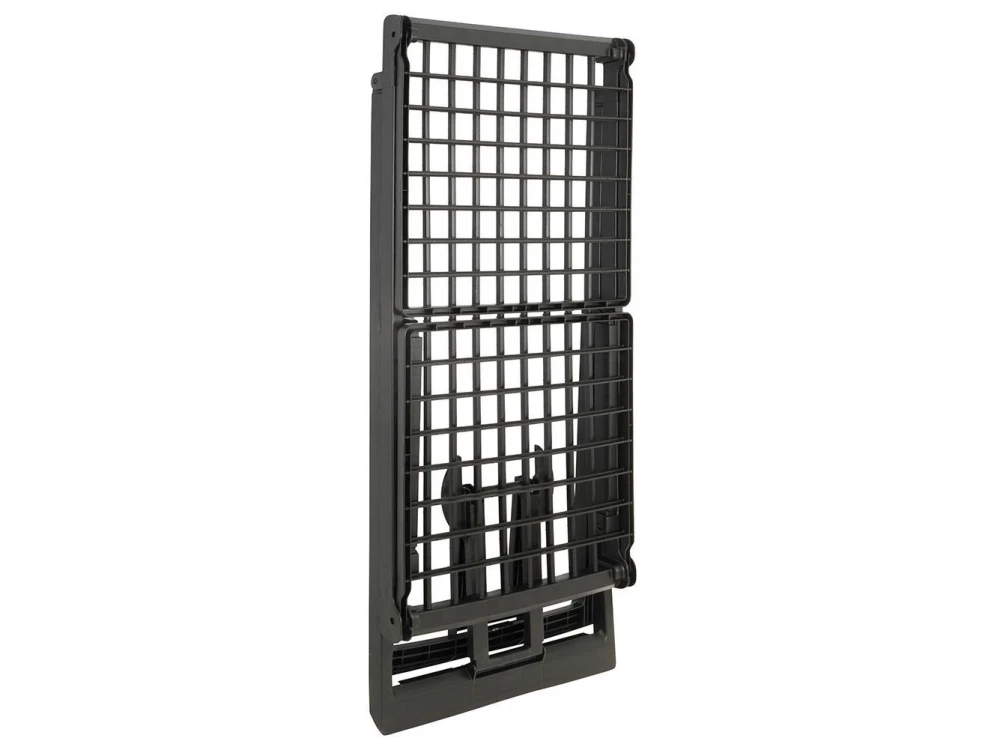 ProGarden XXL Folding Floor Drying Rack 208cm Hanging Length – Black – view 10