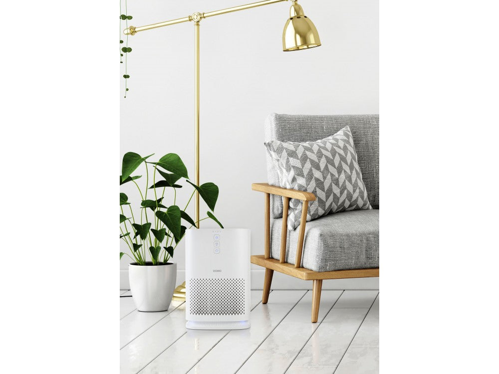 DOMO Air Purifier – HEPA + Active Carbon + Ioniser, Timer, LED, 20m² – view 10