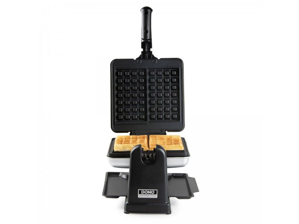 DOMO DO9272W Rotating Waffle Maker 1400W – 2 Belgian Waffles, Non-Stick, Cool Touch Handles – view 11
