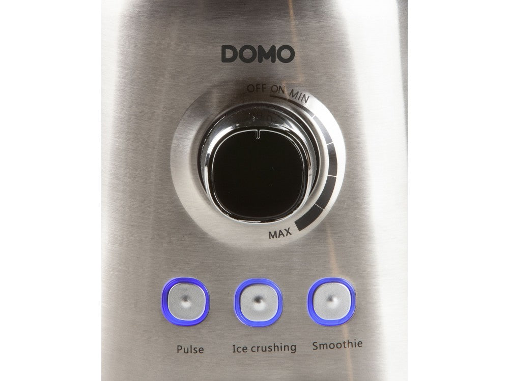 DOMO Blender 1000W 1.5L Glass Jar – 6 Blades 20,000 rpm, Variable Speed, 3 Programs – view 11