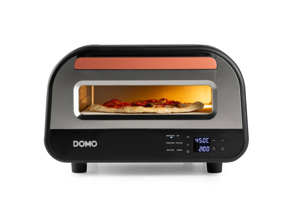 DOMO Pizza Genius Pizza Maker with Cordierite Stone Up to 450°C, PFAS-free + Pizza Server – view 11