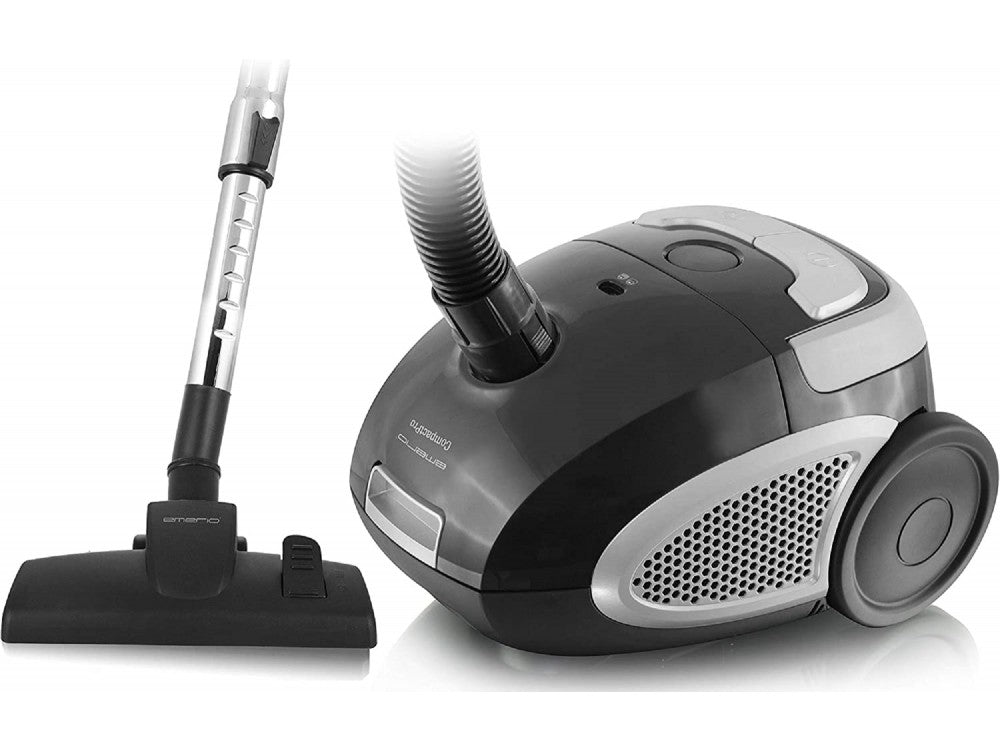 Emerio Vacuum Cleaner 800W with Bag, 2L Capacity, 80cm Telescopic Tube – Black / Grey – view 11