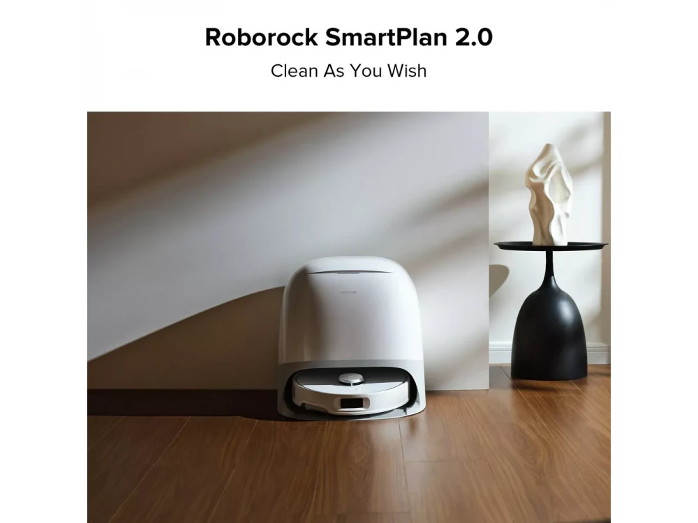 Roborock Q Revo Curv 5A1 Robot Vacuum & Mop 17000Pa with Auto Mop Lifting – White – view 12