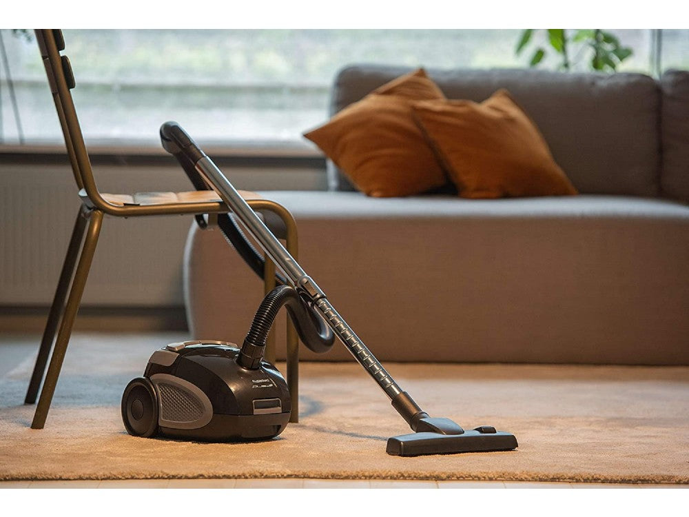 Emerio Vacuum Cleaner 800W with Bag, 2L Capacity, 80cm Telescopic Tube – Black / Grey – view 12