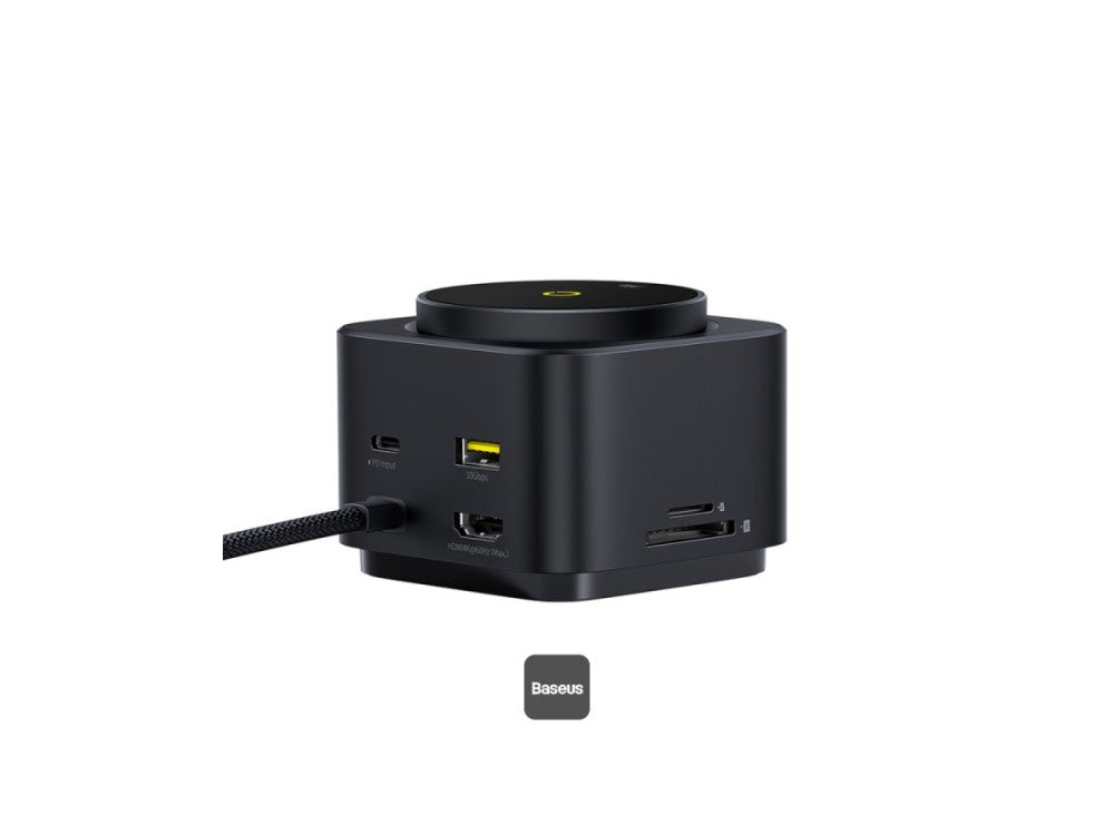 Baseus MagPro Series II 7-in-1 Hub – Qi2 15W MagSafe + PD 100W + 4K@60Hz HDMI + USB-C 10Gbps – view 13
