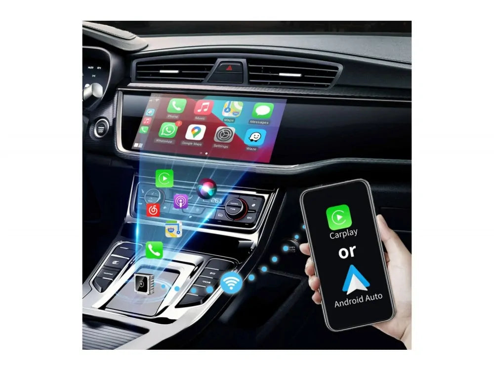 Swissten Wireless CarLink Adapter – Apple CarPlay & Android Auto, Bluetooth 5.3, Wi-Fi 5.8GHz – view 13