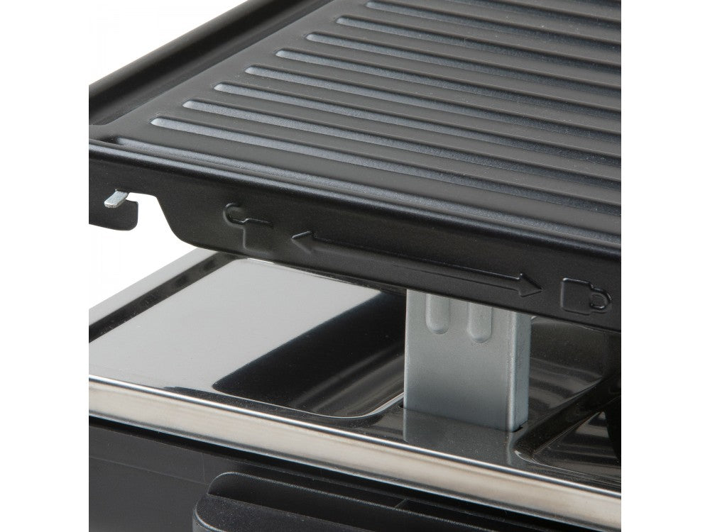 DOMO Just Us Raclette Grill DO9147G – 600W Cast Iron, 4 Pans, PFAS-Free – view 14