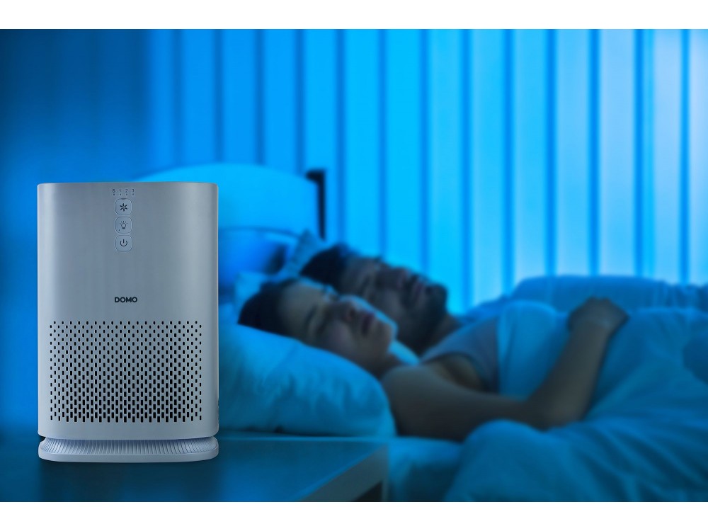 DOMO Air Purifier – HEPA + Active Carbon + Ioniser, Timer, LED, 20m² – view 14