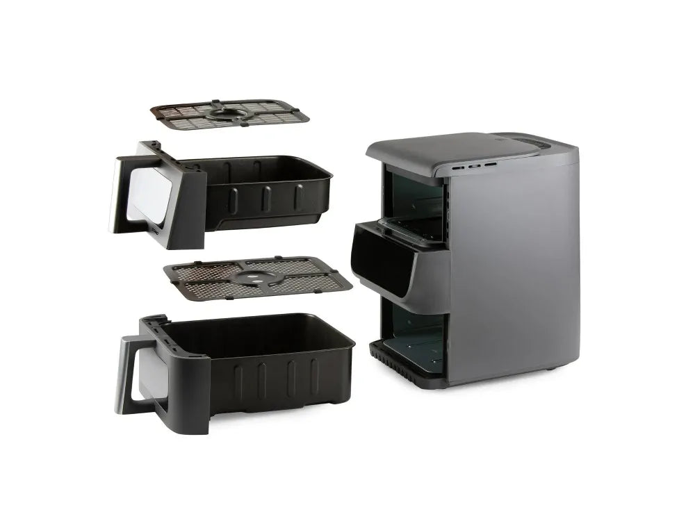 DOMO DO550FR Double Zone Air Fryer – Vertical 3.5L + 6.5L, Touchscreen, PFAS-Free – view 14