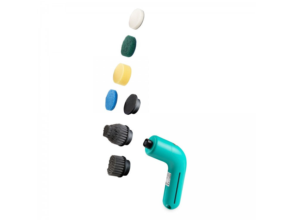 DOMO 6-in-1 Rechargeable Electric Cleaning Brush IPX7 with 6 Heads – view 14