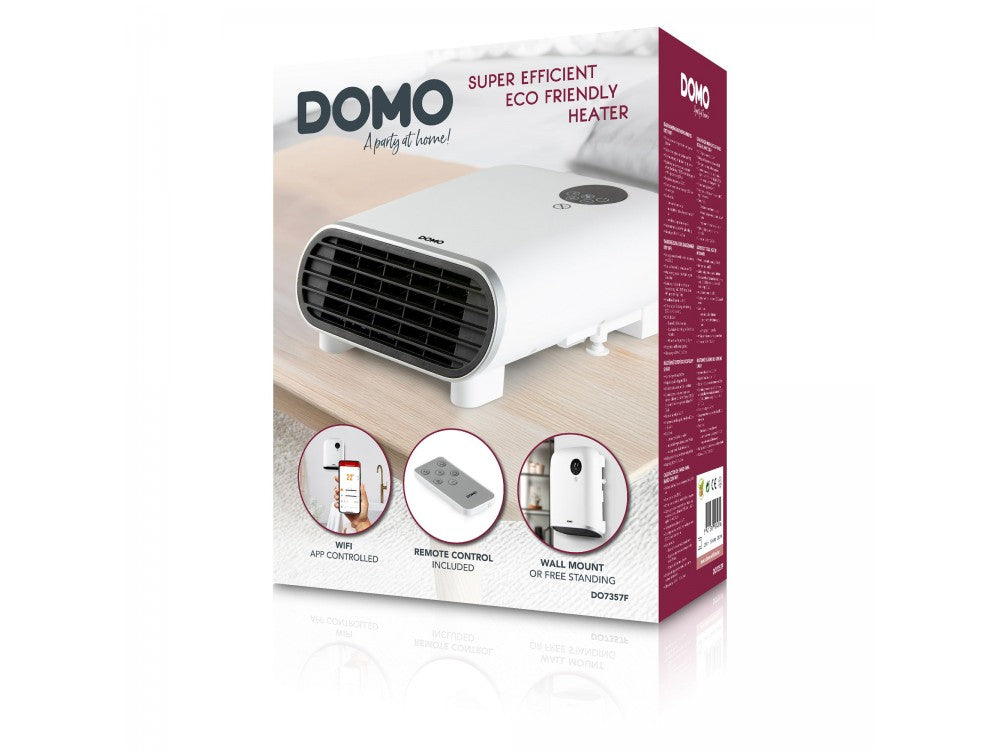 DOMO DO7357F Smart Bathroom Wall Heater – WiFi, 2000W, IP24, Weekly Schedule – view 15