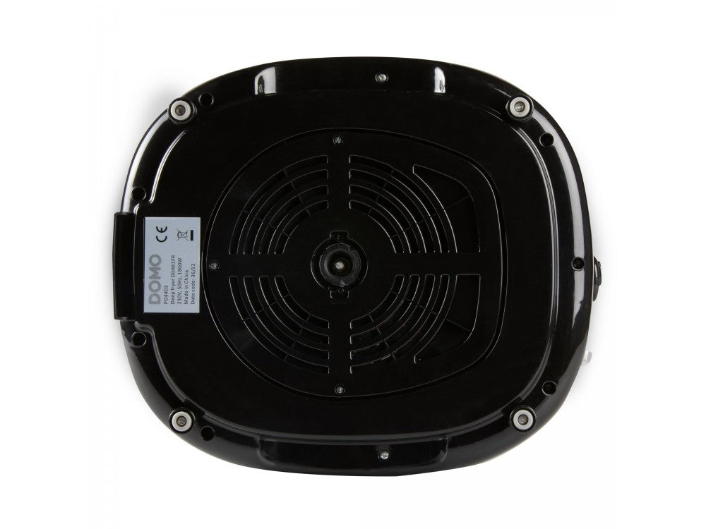 DOMO Deep Fryer B-Smart 2.5L 1800W – Viewing Window, Odour Filter, Cool-Touch, Black – view 16
