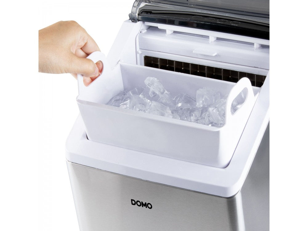 DOMO DO9301IB Ice Cube Maker – 20kg/24h, 3.2L Tank, 3 Cube Sizes, LED Display – view 16