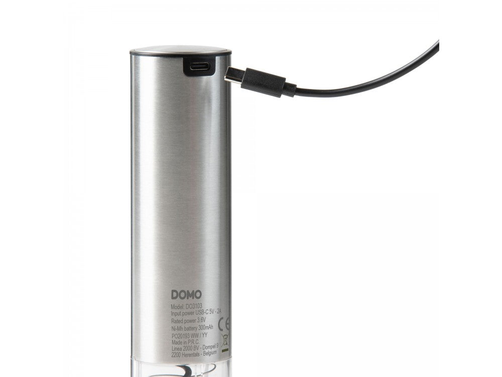 DOMO Electric Corkscrew Wine Opener 5-Piece Set – USB-C, LED Light – view 16