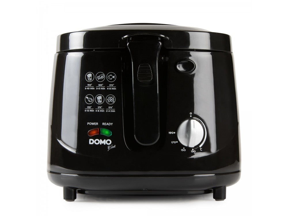 DOMO Deep Fryer B-Smart 2.5L 1800W – Viewing Window, Odour Filter, Cool-Touch, Black – view 21