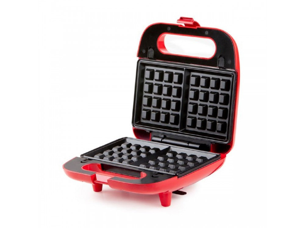 DOMO Snack Party 5-in-1 – Toaster / Snack Maker, 5 Removable Plates, PFAS-free, Red – view 22