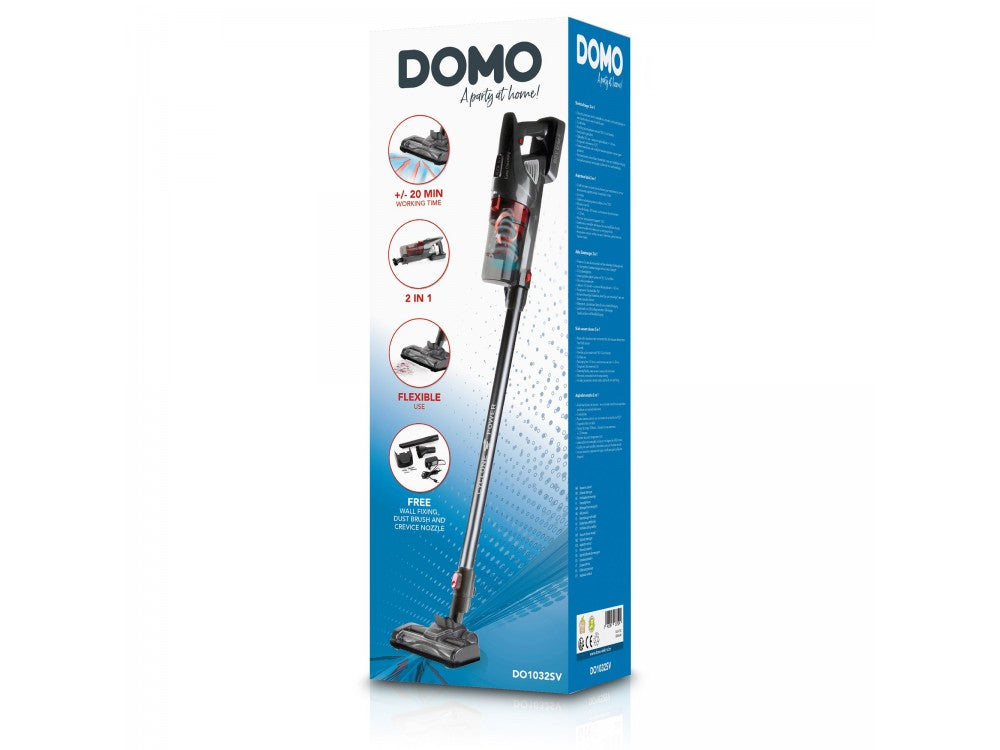 DOMO DO1032SV Cordless Stick Vacuum 2-in-1 – 10 kPa Cyclonic, 18.5V Li-Ion – view 23