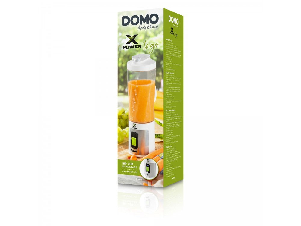 DOMO XPower Blender-to-Go 600ml Portable Battery Blender USB-C Rechargeable – view 28