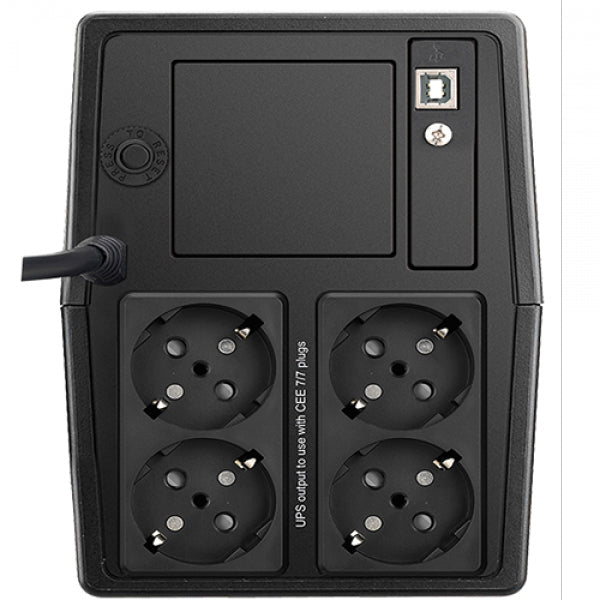 UPS Infosec X1 EX 1250 USB SCH Line-Interactive 1250 VA / 625 W – 4 Πρίζες Σούκο & USB
