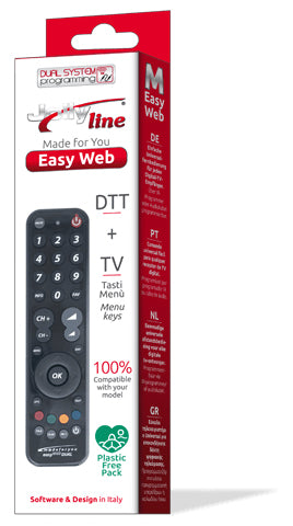GBS Elettronica Universal TV Remote — Side View