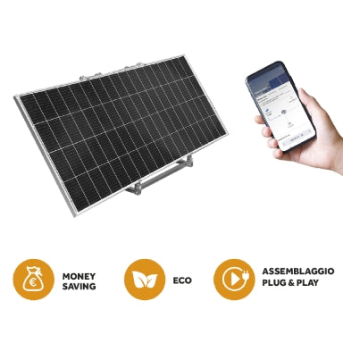 Φωτοβολταϊκό Κιτ KIT SMART 3 300 W – 375 Wp Μονοκρυσταλλικό & Inverter CEI-021 Wi-Fi