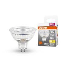 LEDVANCE OSRAM LED ST MR16 GU5.3 3.8 W 12 V – 345 lm Warm White 2700 K, Mercury-Free