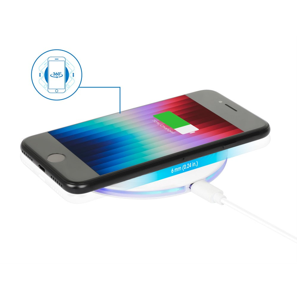 Ασύρματος Φορτιστής Qi Manhattan I-CHARGE-WR15W 15W – Είσοδος USB-C & Προστασία FOD