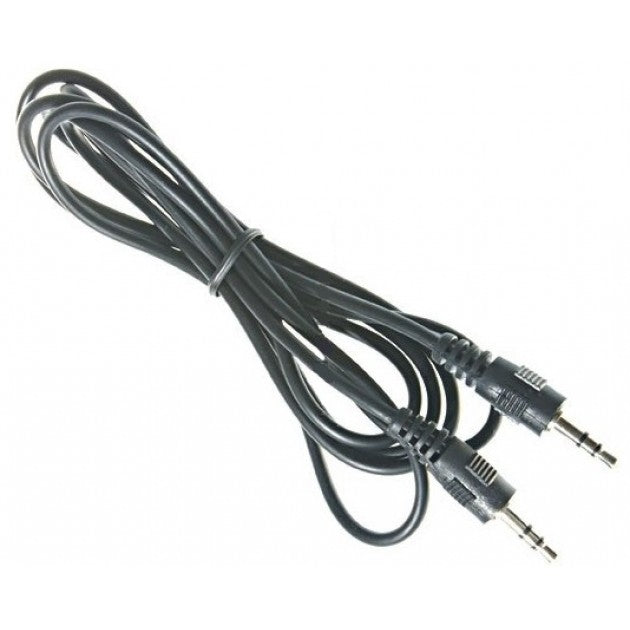 Καλώδιο Ήχου 3.5 mm Manhattan ICOC 03-SB-HP 2.5 m – Stereo, Αρσενικό-Αρσενικό & Μαύρο AUX