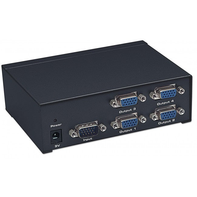 Διαχωριστής VGA 4 Θυρών Manhattan IDATA IVIEW-MS4 – 350 MHz, 1920x1680 & Cascade έως 65 m