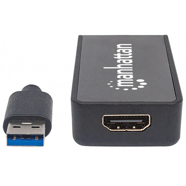 Manhattan IDATA USB3-HDMIM USB 3.0 to HDMI Converter – 2560×1440, DisplayLink & 16 MB DRAM