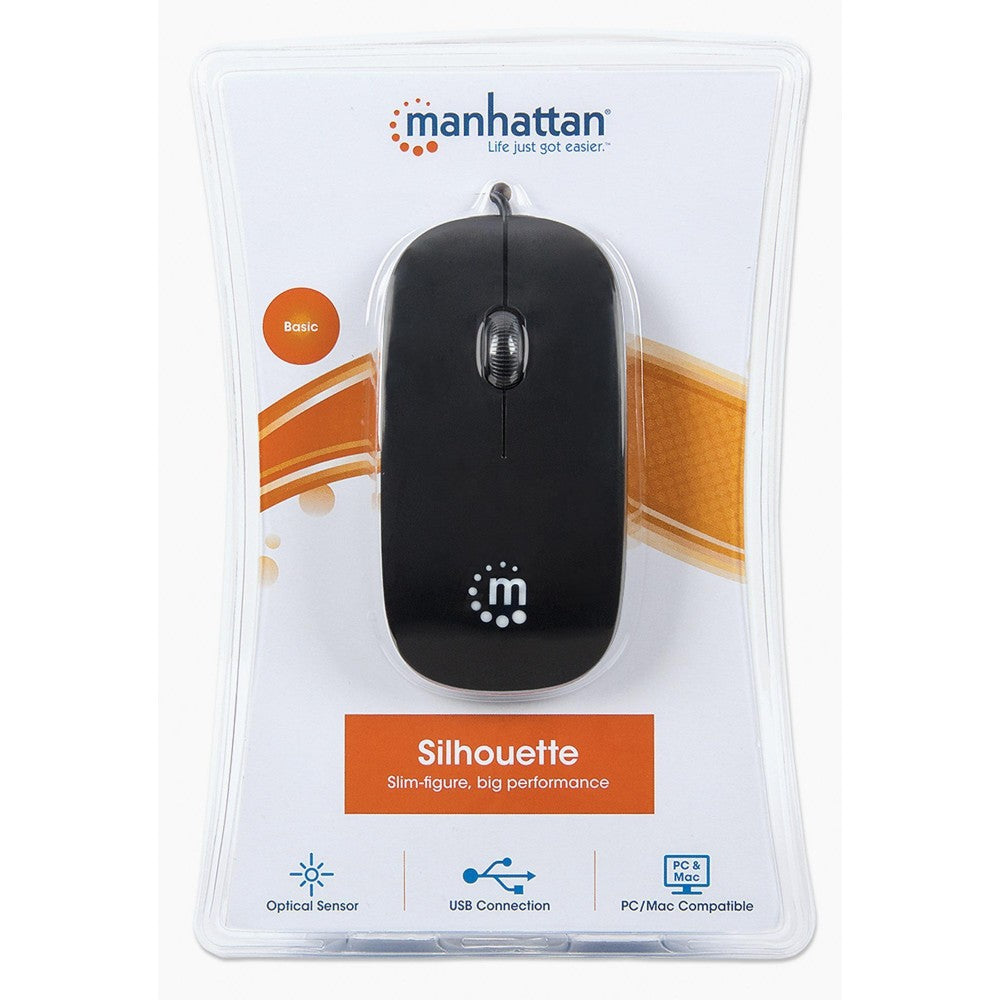 Manhattan Wired Mouse — Side View