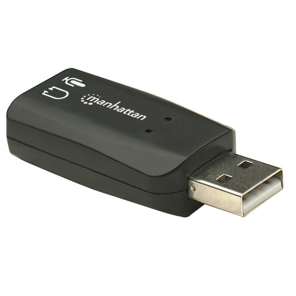 USB Κάρτα Ήχου Manhattan IUSB-DAC-879 – Virtual 5.1, Μικρόφωνο & Έξοδος 3.5 mm