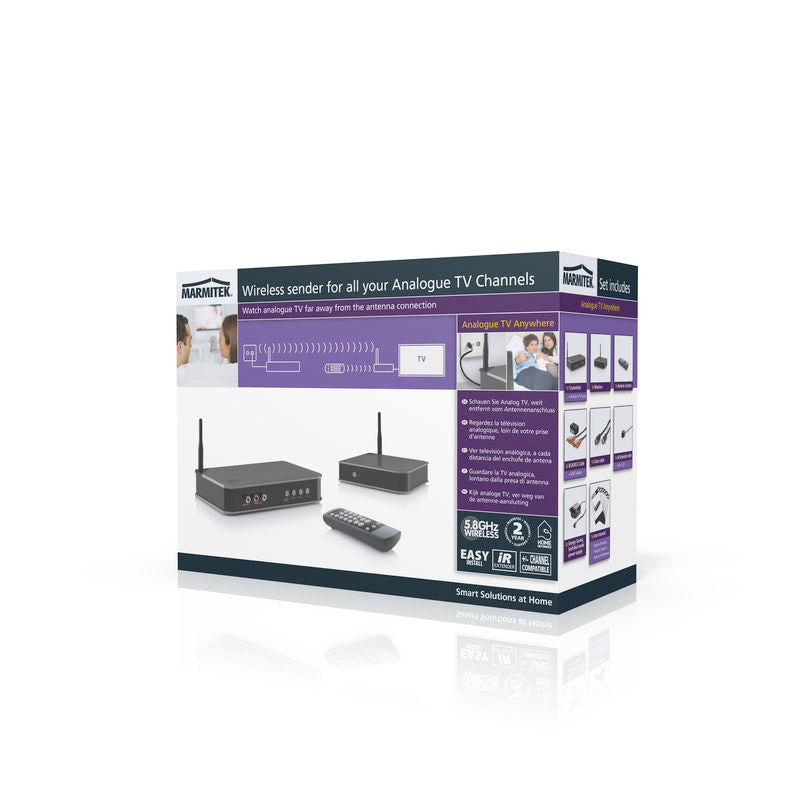 Marmitek Wireless AV Senders — Side View