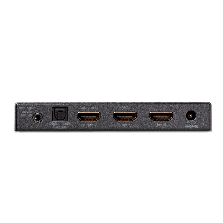 Marmitek Connect AE24 UHD 2.0 HDMI Διαχωριστής Ήχου – 4K60 HDR, ARC, Toslink & 3.5 mm