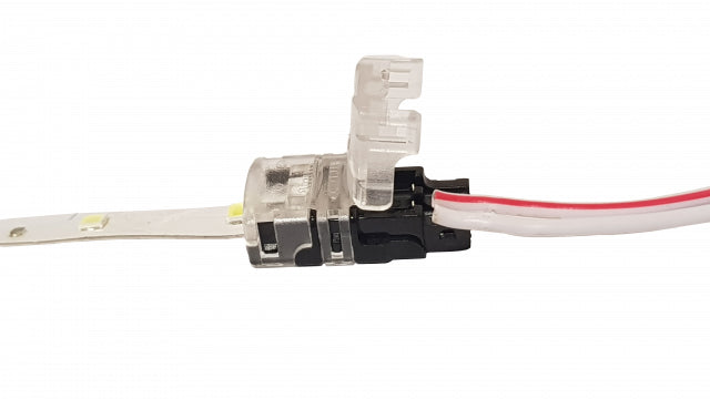 MPL 4S-CON-WS-8mm-WP Connector Ταινίας LED – IP65 Στεγανός, Strip-to-Strip & 2 τμχ