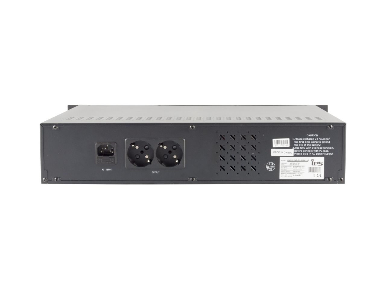 MPL UPS Systems — Side View
