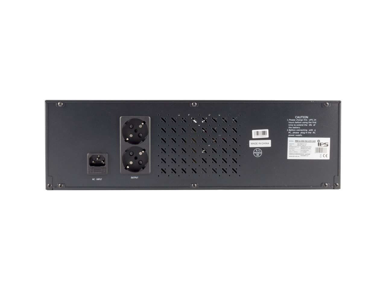 MPL UPS Systems — Side View