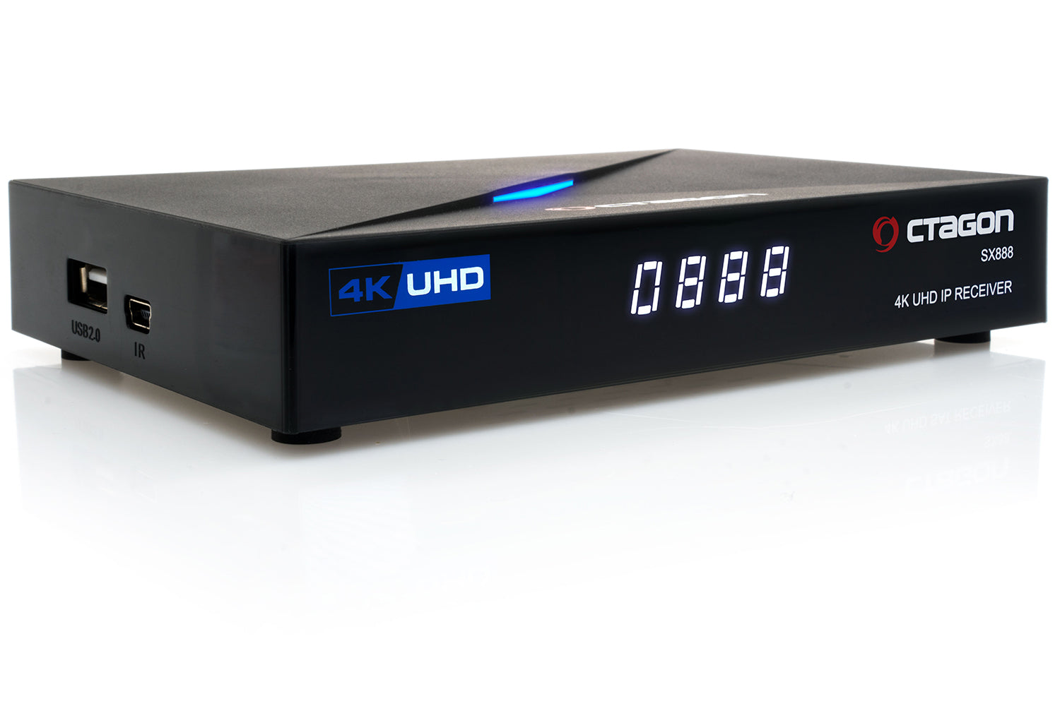 OCTAGON IPTV Box — Side View