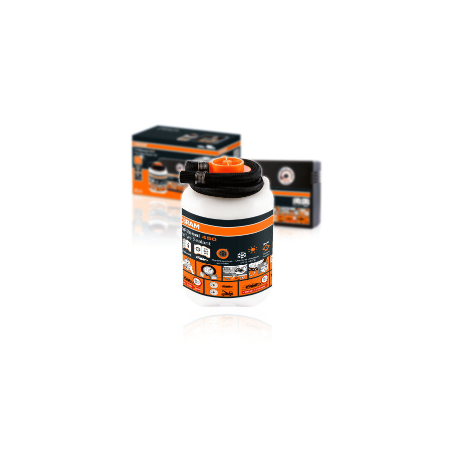 Σφραγιστικό Ελαστικών OSRAM TYREseal 450 OTSB450 – Επισκευή 6 mm, Συμβατό με TPMS & 200 km